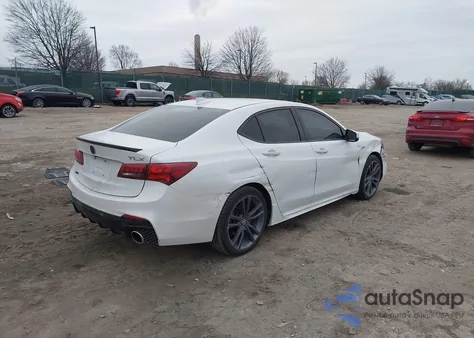 2019 Acura Tlx Tech A-Spec Pkgs z USA, uszkodzony, nr VIN 19UUB2F61KA003748